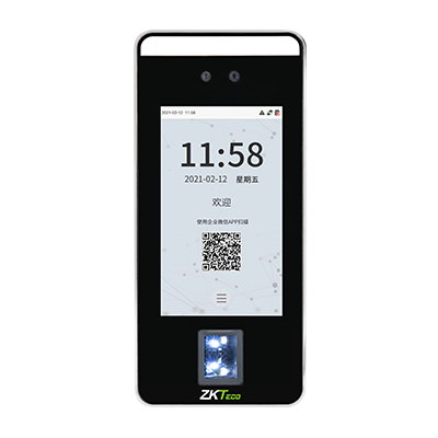 熵基科技ZK-F6可見光人臉云考勤門禁一體機